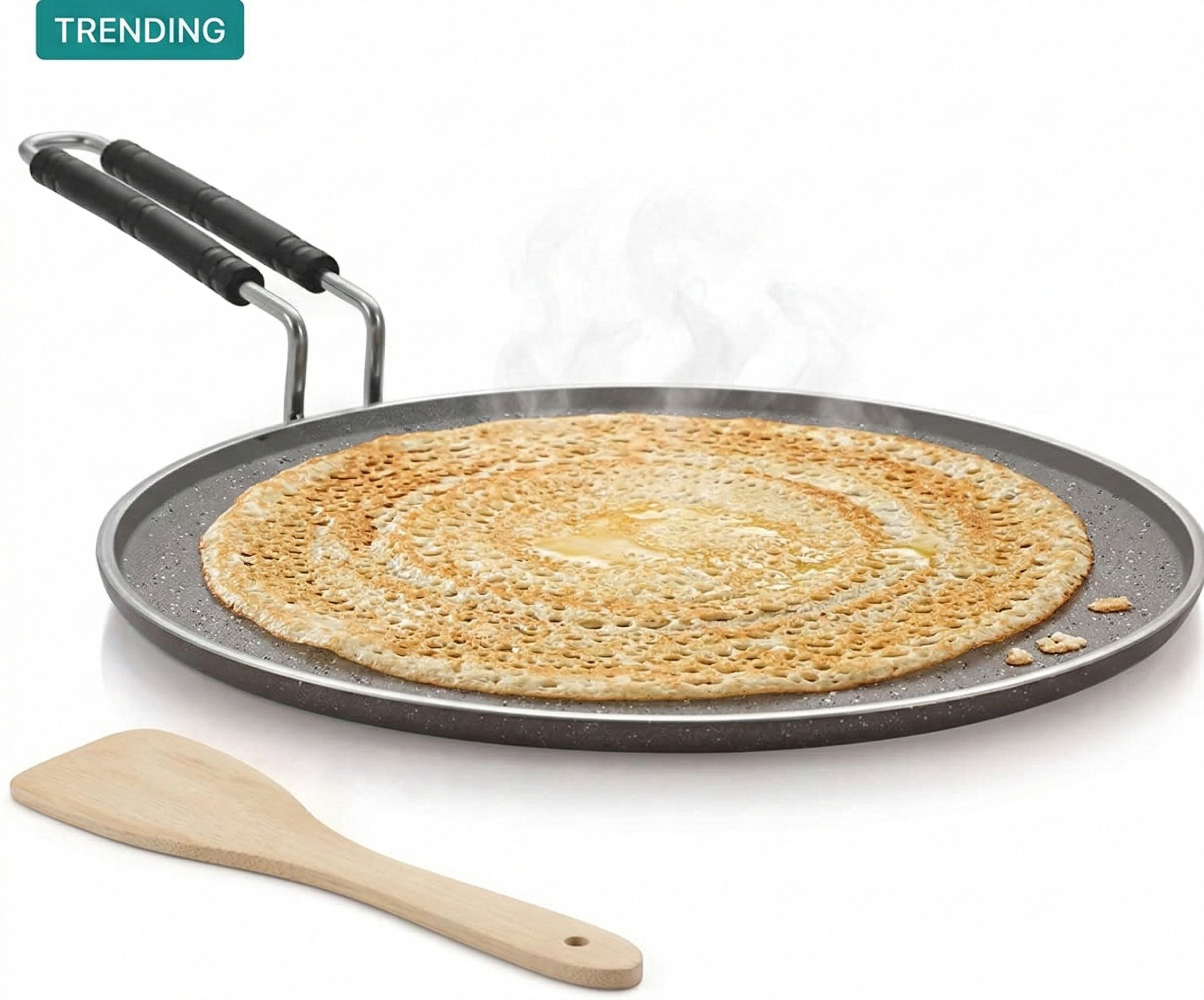 Dosa Tawa Flate Round Tawa Roti Tawa Big Size Tawa Tawa 30 cm diameter-image-29