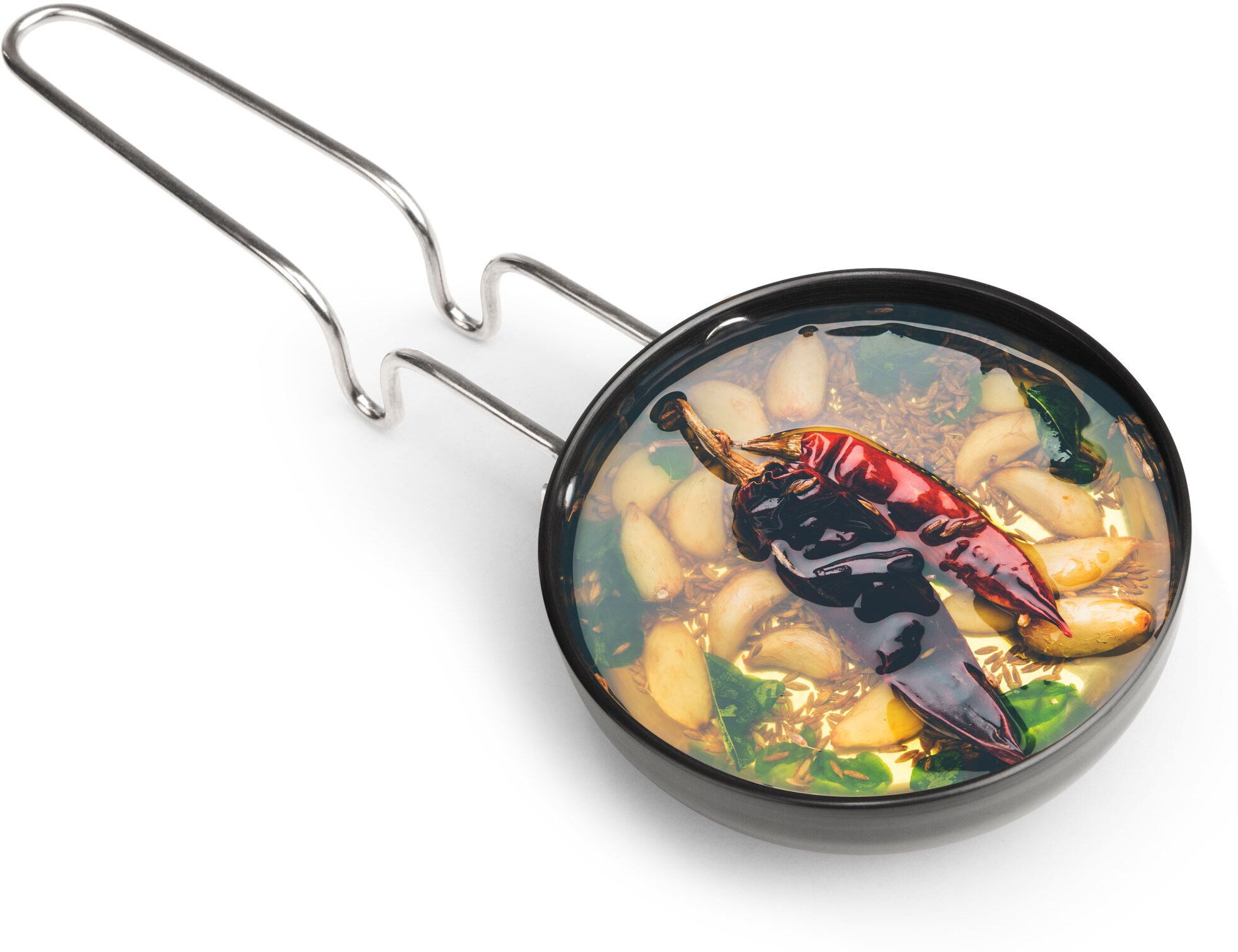 agaro Elite Hard Anodised Tadka Pan, Tadka Pan 11 cm diameter 1 L capacity-picture-52