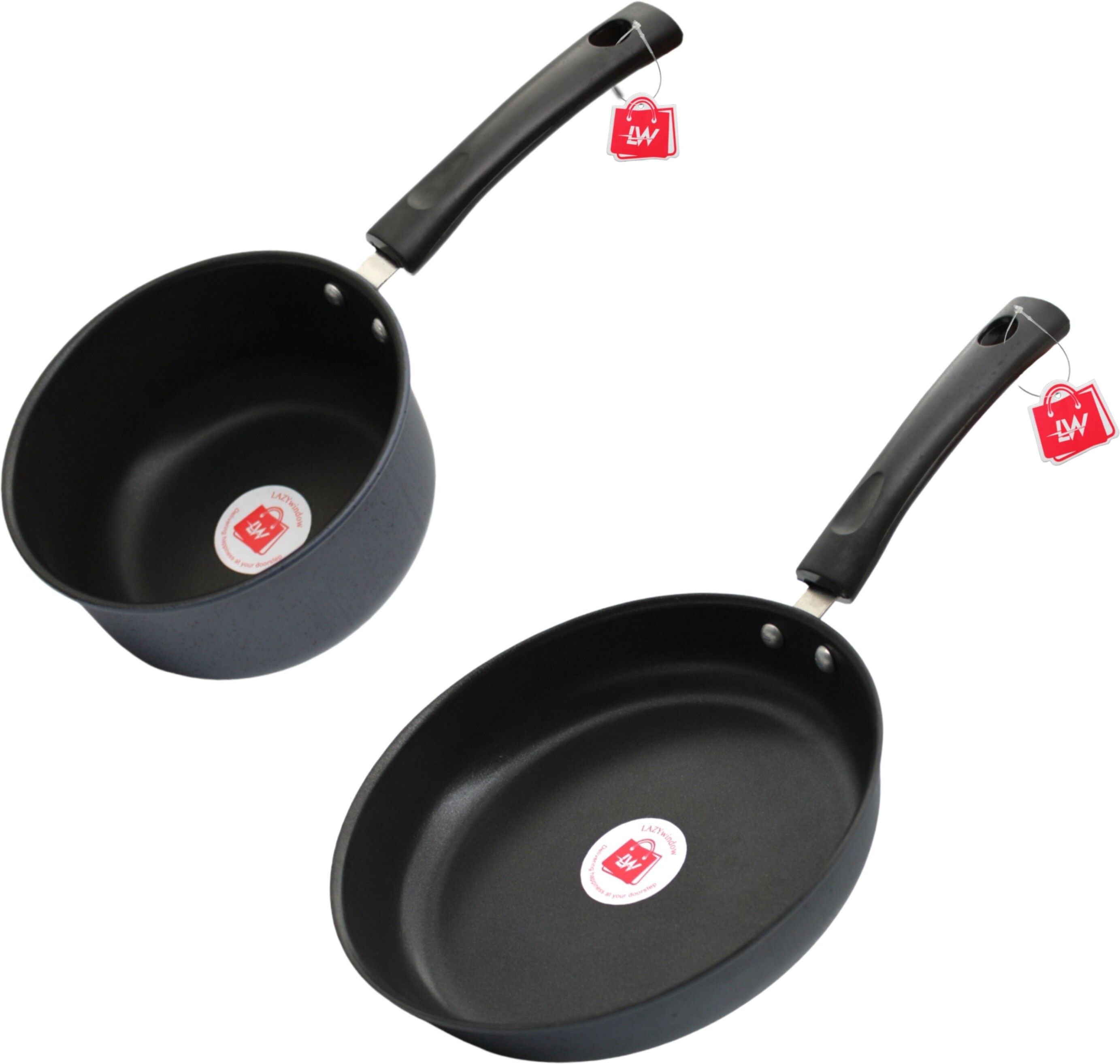 Fry Pan 16 cm, 22 cm diameter 1.5 L, 1 L capacity-image-26