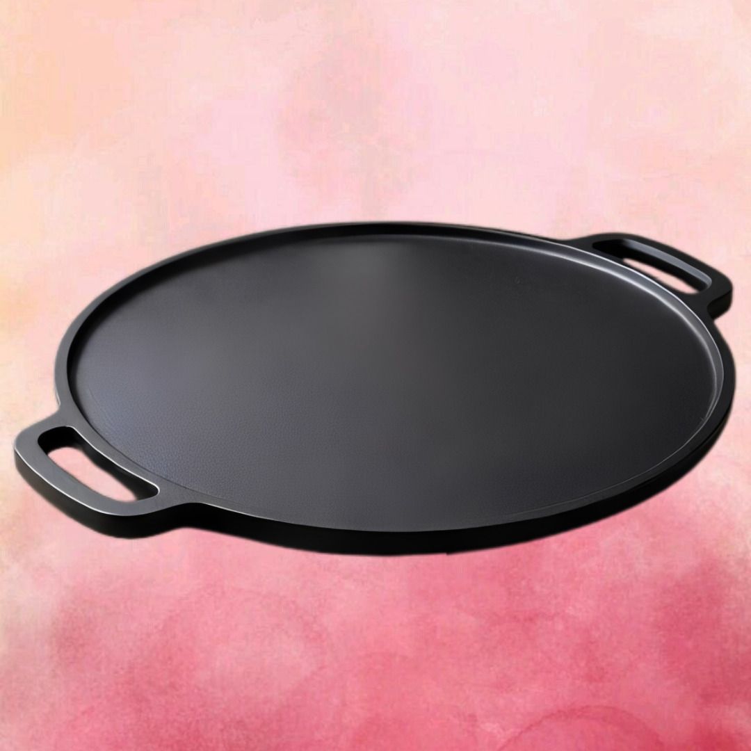 velvora Elite Kitchen Griddle for Daily Meal Preparation Tawa 30 cm diameter with Lid-picture-47