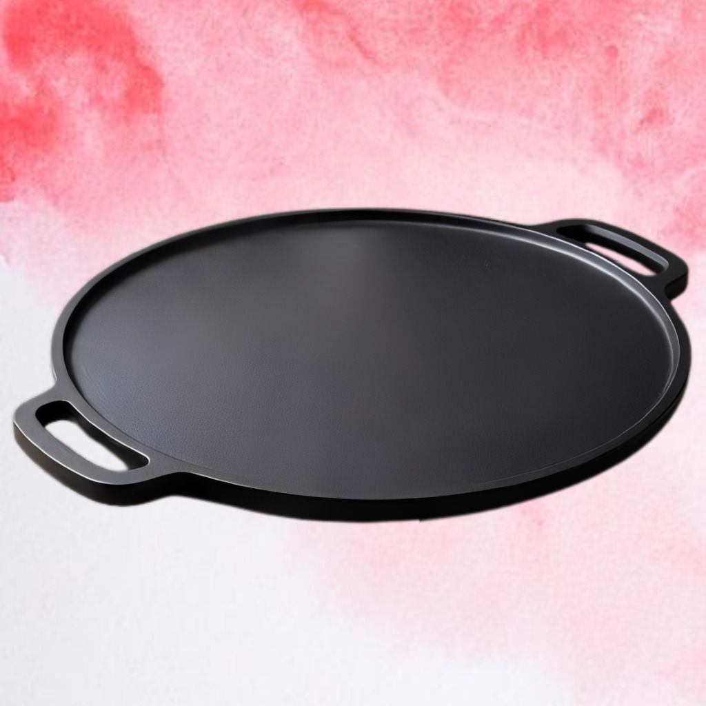 Professional Round Pan for Chapati and Dosa Making Tawa 30 cm diameter with Lid-image-32