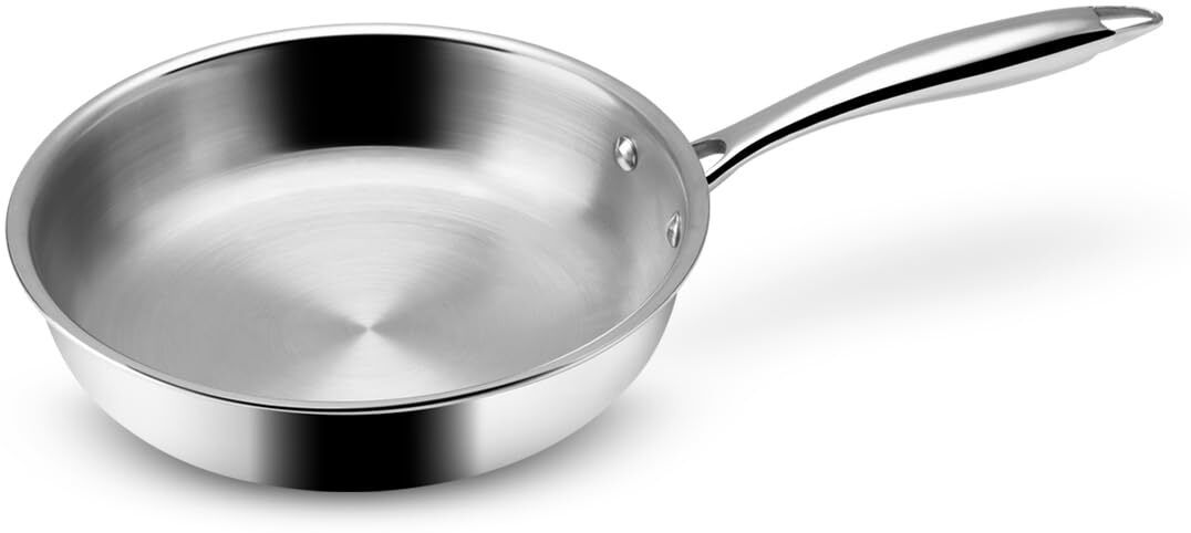 tenacity Triply Stainless steel 22CM Fry Pan 22 cm diameter with Lid 1.5 L capacity-picture-6