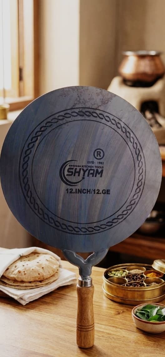 Concave Iron Roti & Dosa Tawa Tawa 31 cm diameter-image-4