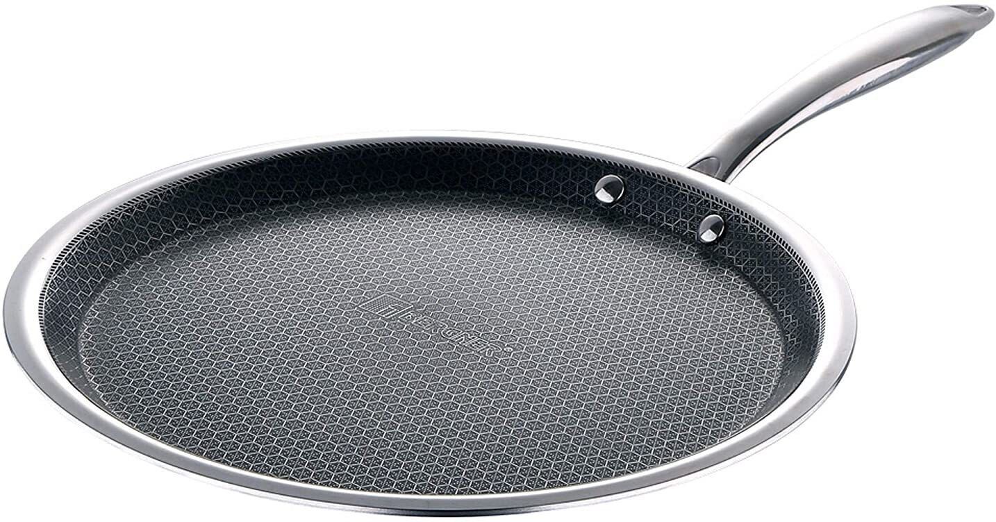 Hitech Triply Prism Dosa Induction and Gas Compatible, Metal Spatula Friendly Tawa 28 cm diameter-image-17