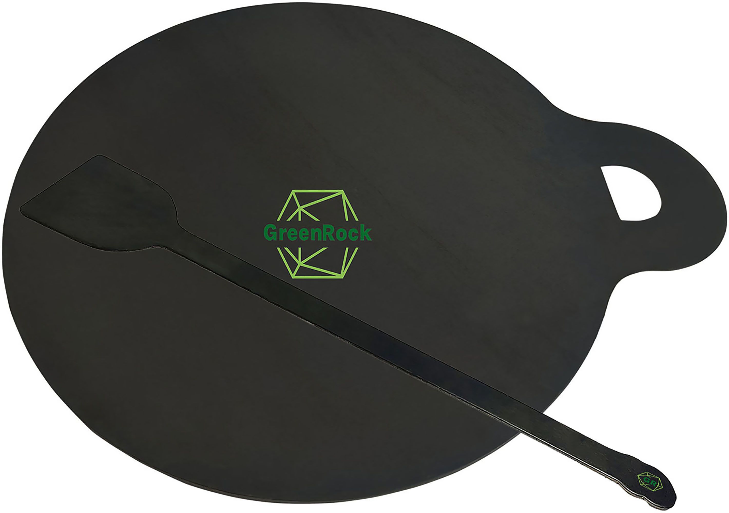 Iron Tawa Dosa Kallu For Dosa Roti Chapati Long Life Healthy Iron With Turner Tawa 28 cm diameter-image-23