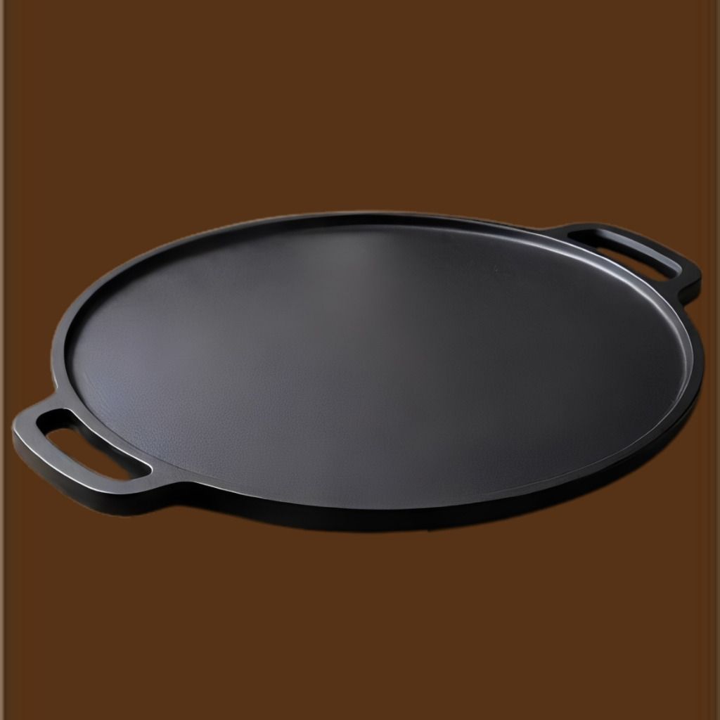 Master Chef Style Flat Cooking Pan for Daily Kitchen Tasks Tawa 30 cm diameter with Lid-image-10