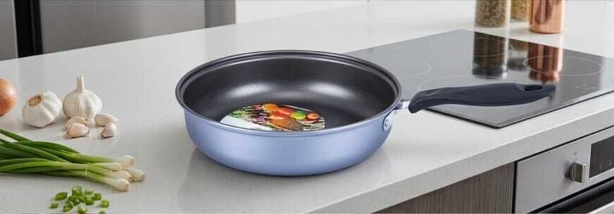 chef Non‑Stick Fry Pan Curry Pan 18 cm diameter 3.8 L capacity-image-33