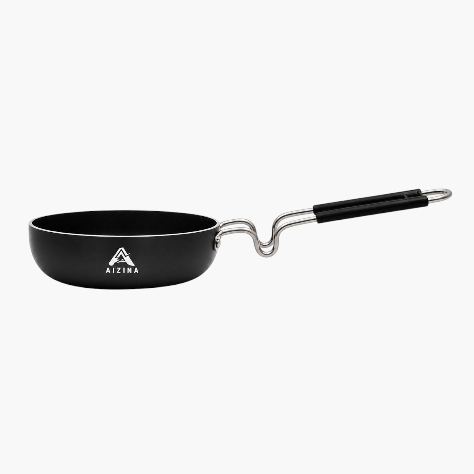 Small Iron Frying Pan Tadka Pan Kitchen Cooking Tempering Handle Wala_3H Tadka Pan 34 cm diameter 0.3 L capacity-image-22