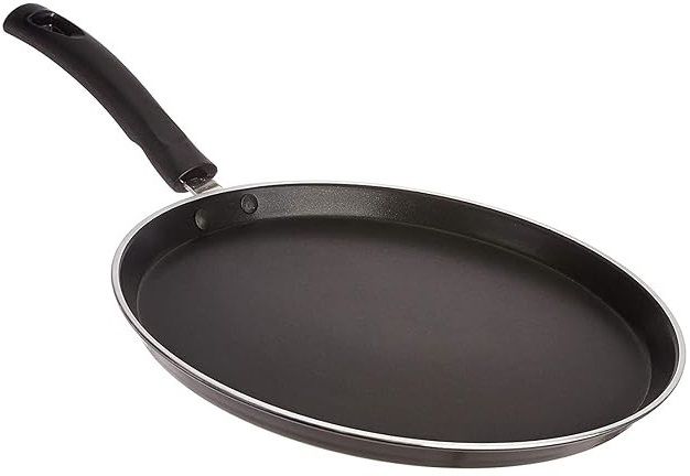 BLAL Non Stick Dosa Tawa with Handle, 270mm ,Aluminium, Black Flat Pan 27 cm diameter 1.5 L capacity-image-22
