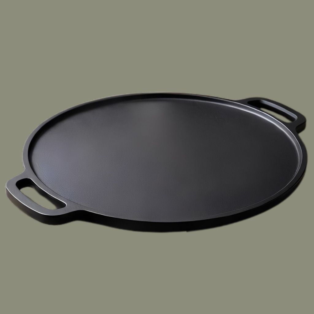 velvora Professional Round Cooking Tawa with Wide Surface Tawa 30 cm diameter with Lid-picture-44