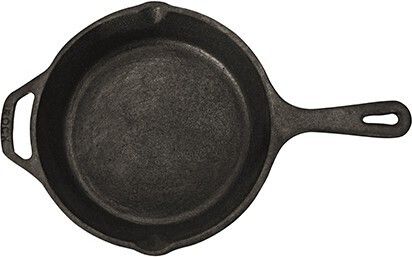 Rock Tawa PAN Pre-Seasoned Cast Iron Skillet Fry Pan 17.3 cm diameter 1.1 L capacity