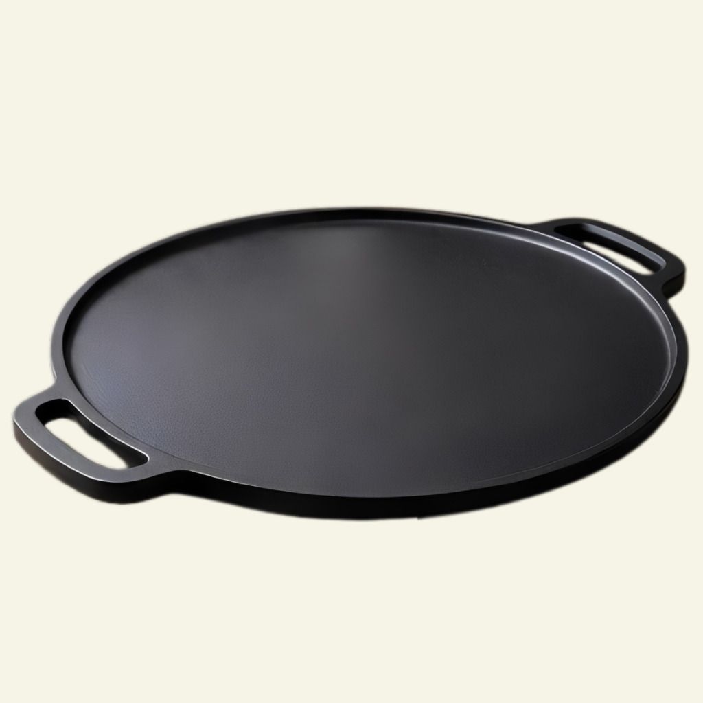 velvora Professional Round Tawa Plate for Healthy Home Meals Tawa 30 cm diameter with Lid-picture-35