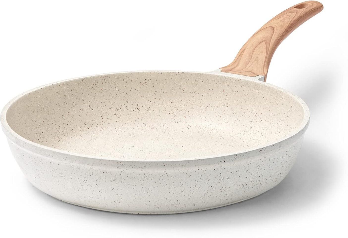 Belmont 24cm Ceramic Non-Stick Fry Pan | Induction & Gas Compatible Omelette Pan Fry Pan 24 cm diameter 2 L capacity-image-3