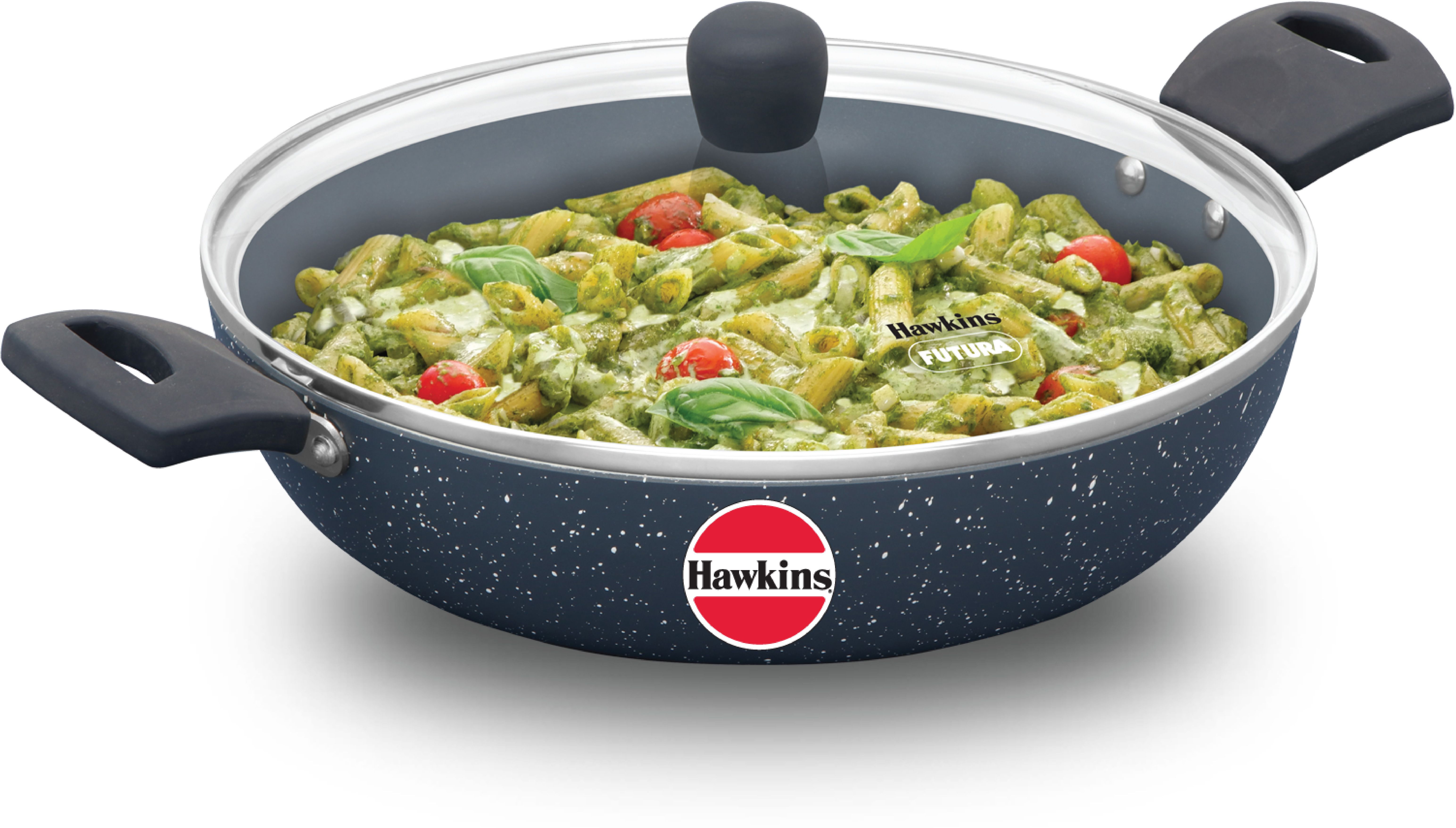 Ceramic Pro Pasta with Glass Lid (ICP26G) Pastosa Pan 28 cm diameter with Lid 3 L capacity-image-33