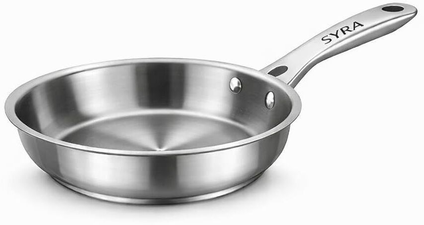 Multipurpose Cooking Pan for Gas & Induction | Heavy Duty Kitchen Cookware Fry Pan 24 cm diameter 2.5 L capacity-image-17