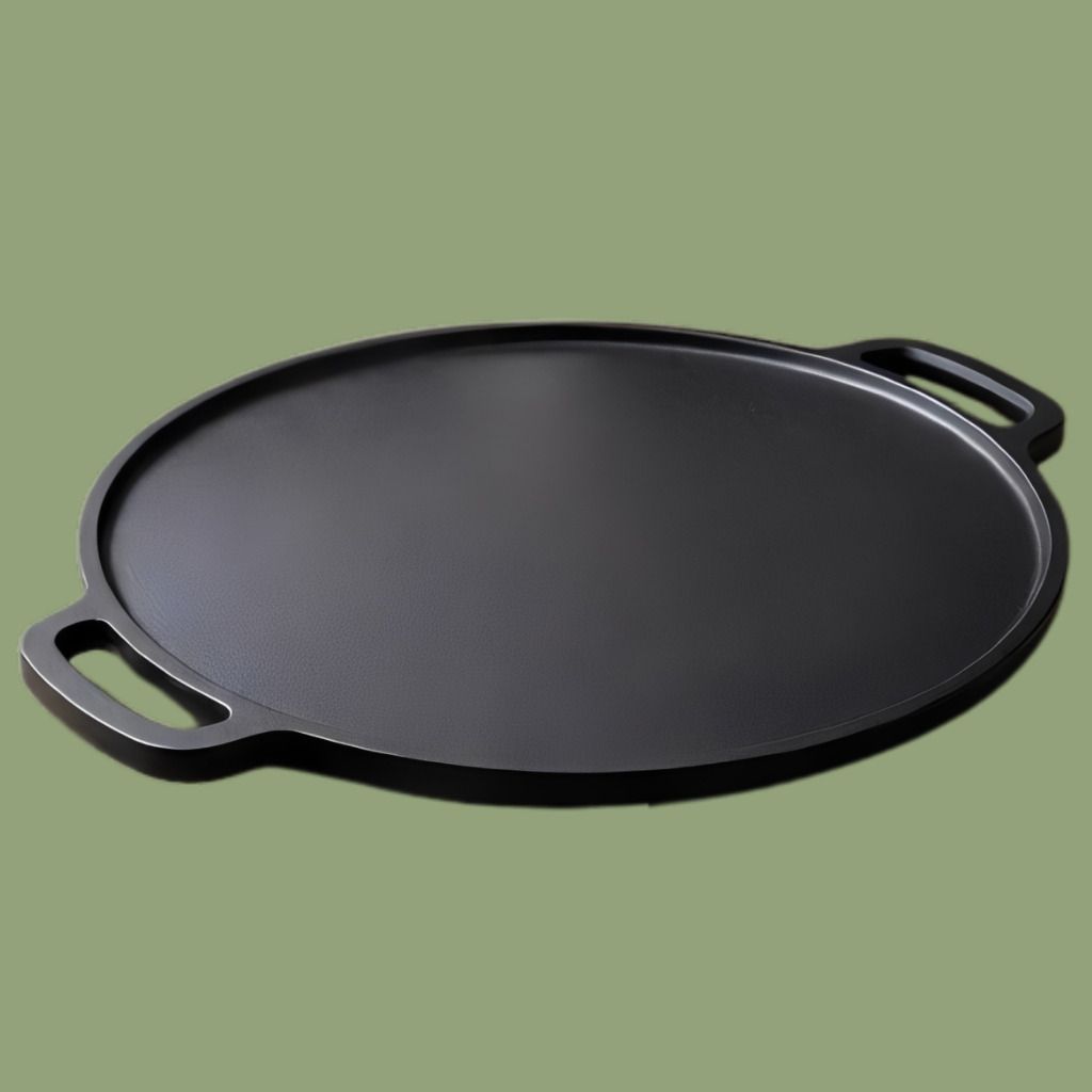 velvora Elite Round Cooking Plate for Home Kitchen Essentials Tawa 30 cm diameter with Lid-picture-39