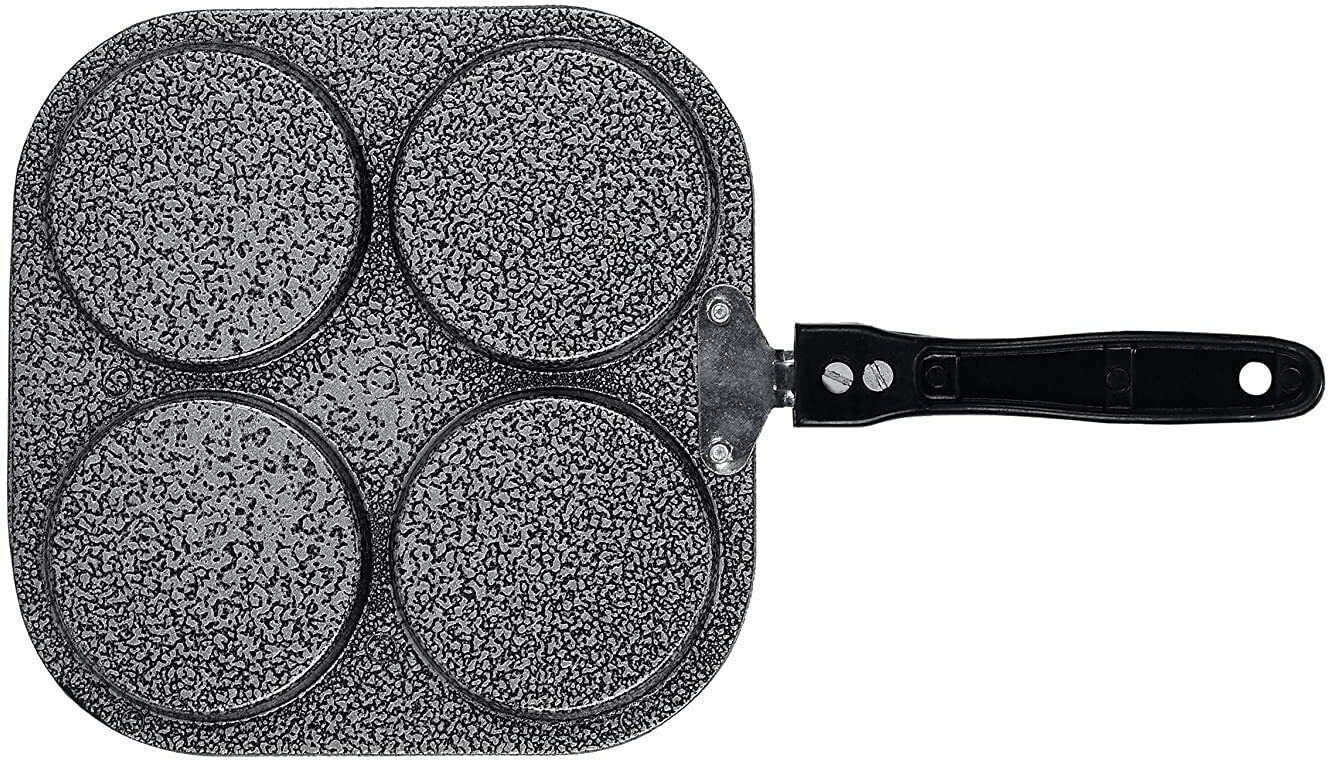 Non-Stick Mini Grill Tawa Uttapam Tawa Multi Snack Grill Pan 19 cm diameter 1 L capacity-image-25
