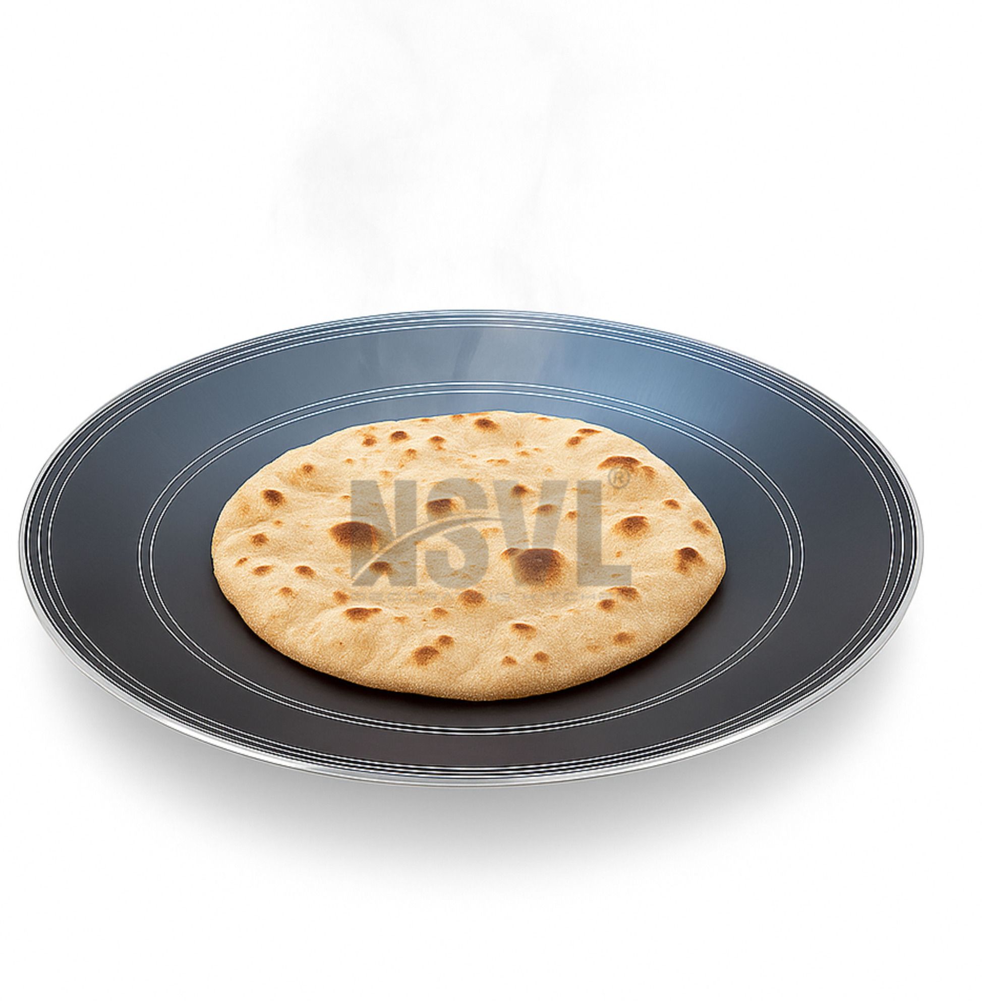 nsvl Deep iron tawa , fry pan roti tawa Tawa 27 cm diameter-picture-26