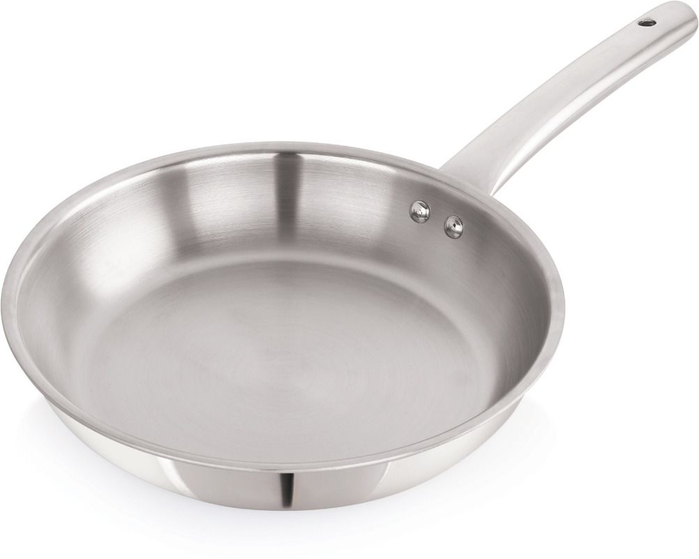 ® Platina-WL 22cm Triply Steel Frying Pan Fry Pan 22 cm diameter 1.2 L capacity