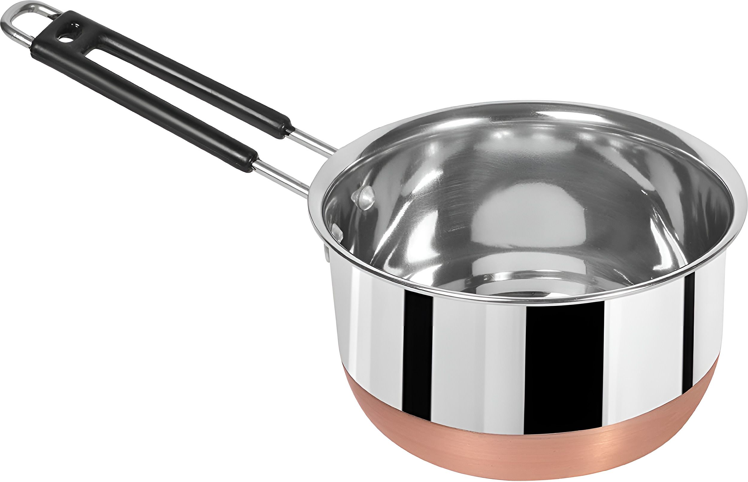 saucepan for induction tea making pan boiling vessel utensils Milk Pan 16.5 cm diameter 1000 L capacity-image-35