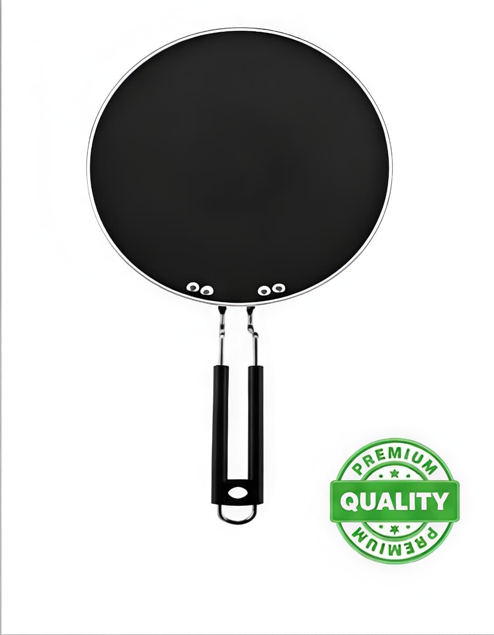 Aluminium Dosa Tawa with Cool Touch Bakelite Handle | Gas Stove Compatible Tawa 28 cm diameter-image-24