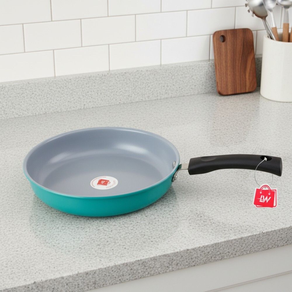 lazywindow Elite Nonstick Induction Base - Fry Pan 22 cm diameter 1 L capacity-picture-51