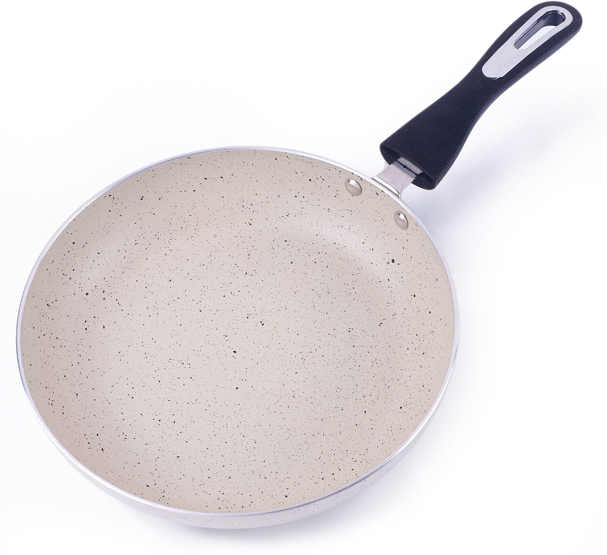 home-pro Granite Non-Stick Fry Pan 24cm /Induction Base with Stylist Handle /Off white Fry Pan 24 cm diameter 1.5 L capacity-picture-19