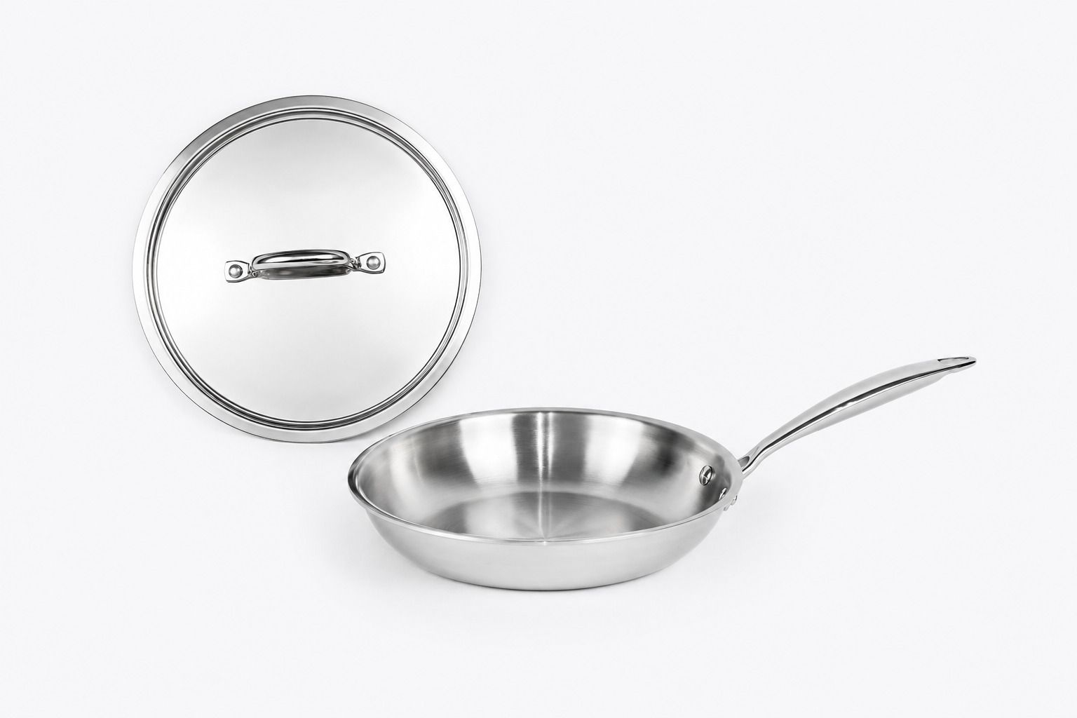 1005M-WL Fry Pan 26.5 cm diameter with Lid 2.1 L capacity-image-45