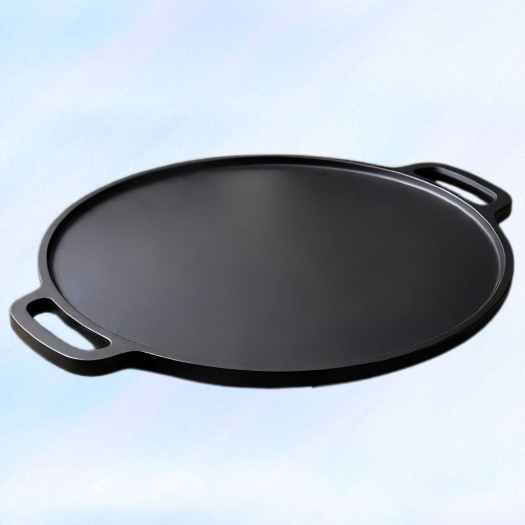 velvora Heavy Base Kitchen Tawa with Smooth Cooking Finish Tawa 30 cm diameter with Lid-picture-42