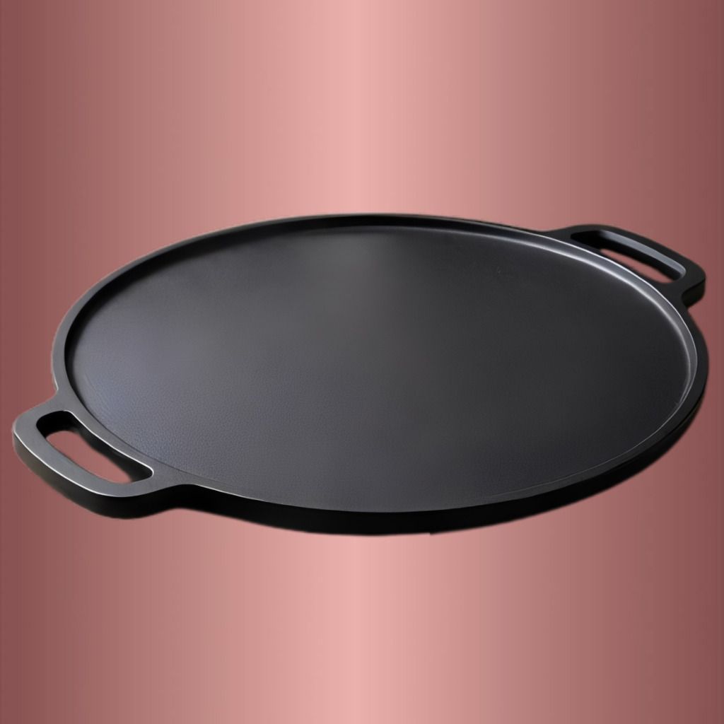 velvora Premium Round Kitchen Cooking Plate for Daily Use Tawa 30 cm diameter with Lid-picture-39