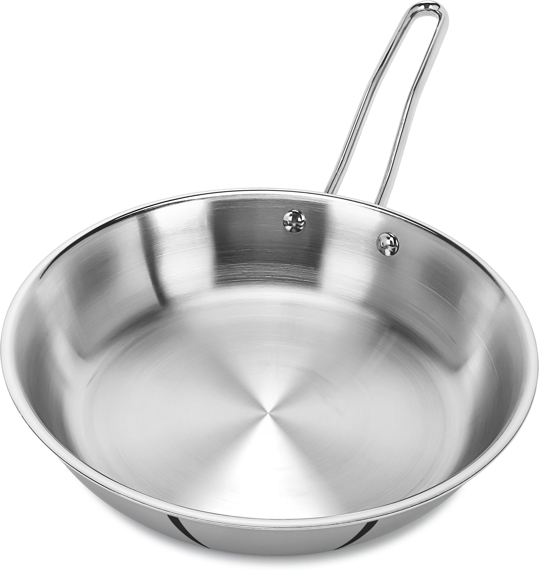 HotPlus TriChef Pro Triply Stainless Steel Fry Pan 26 cm with Cool-Touch Handle Fry Pan 26 cm diameter 2.4 L capacity-image-28