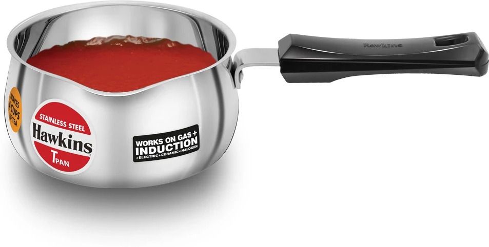Tpan (SST10) Sauce Pan 13 cm diameter 1 L capacity-image-43