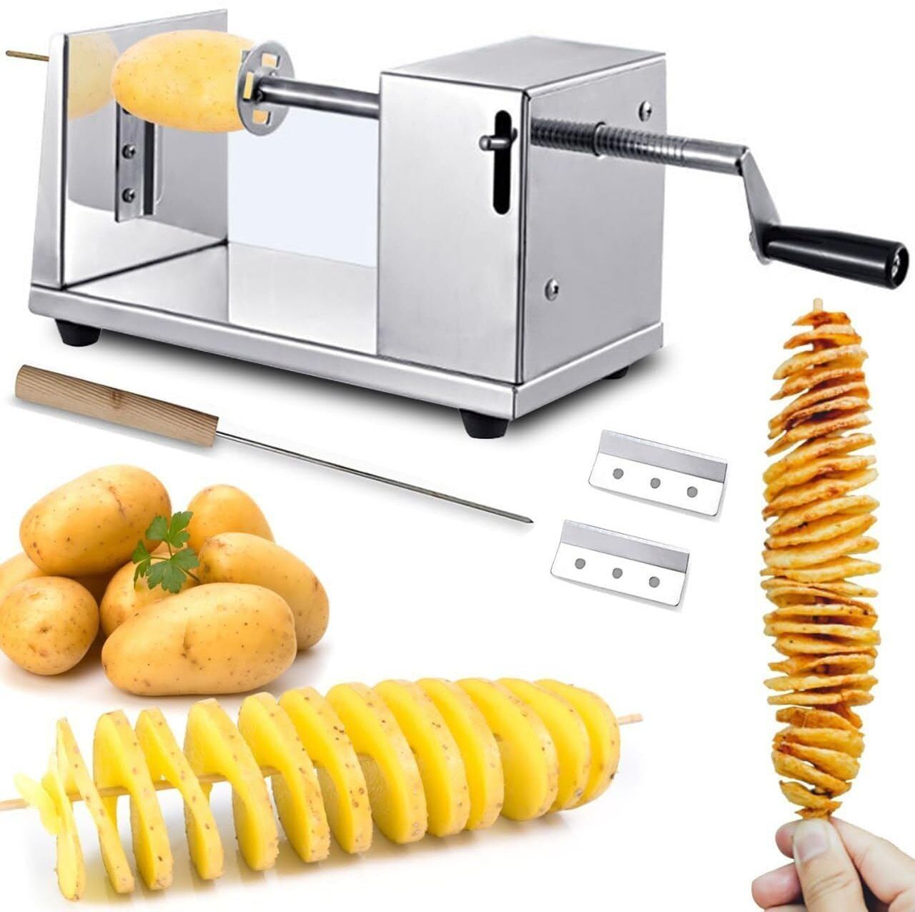 Manual Potato Twister Machine