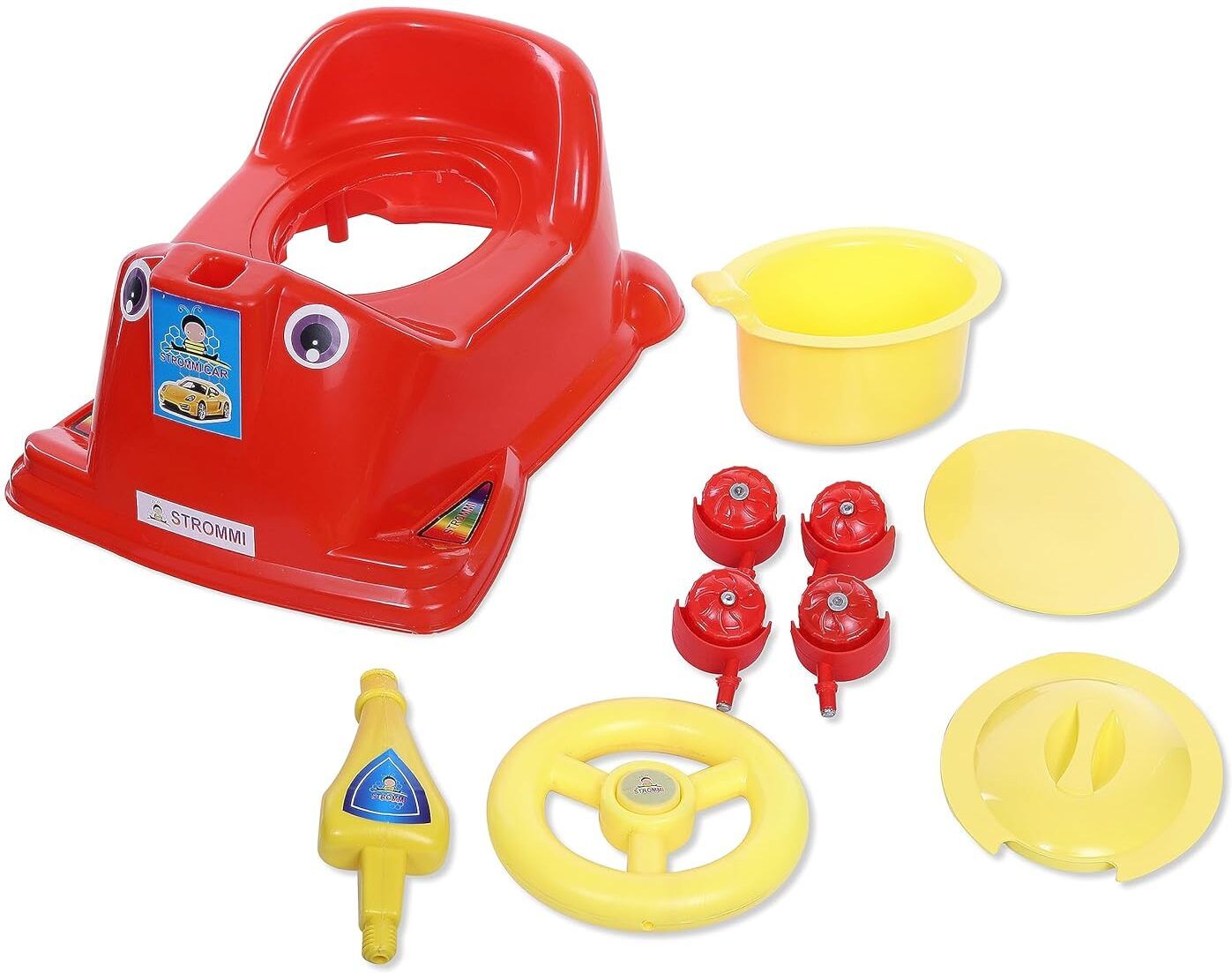 Best Car Style Baby Potty Seat with Removable Tray for Kids EWJ4 Potty Box