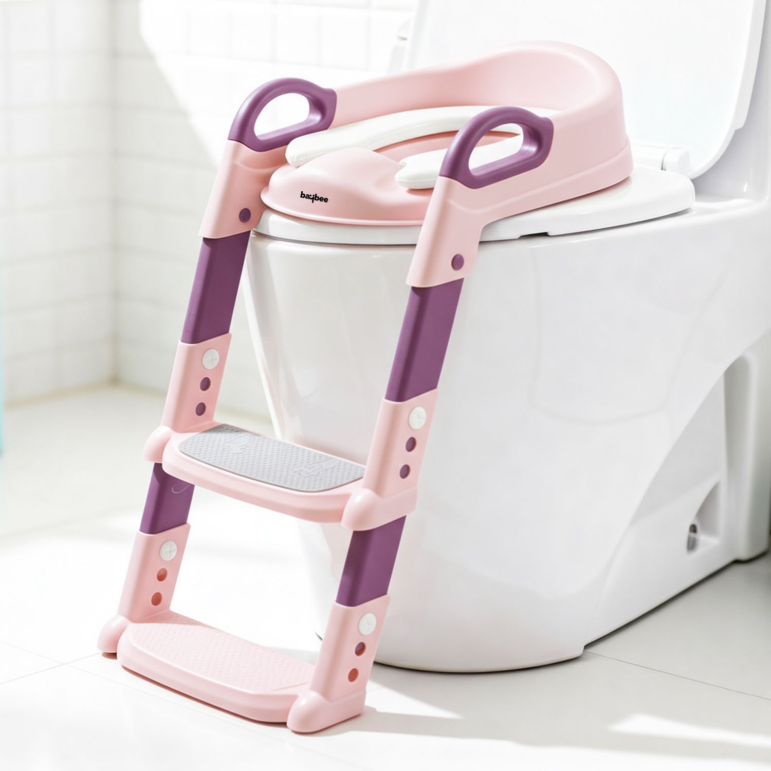 baybee Aura Western Toilet Potty Seat for Kids, Baby Potty Training Seat with Ladder Potty Seat-picture-19