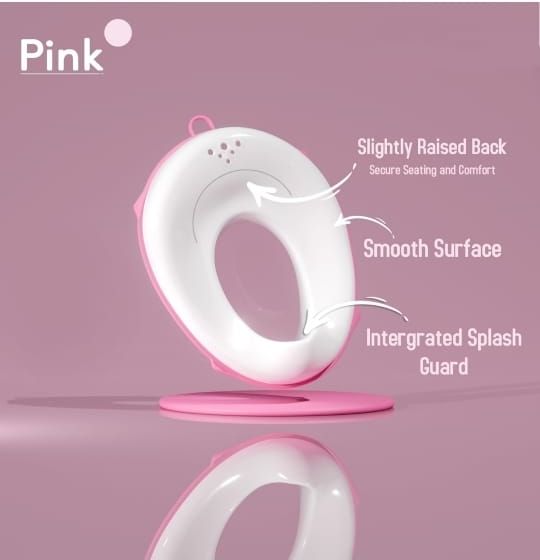 Baby Potty Training Toilet Seat with Splash Guard and Anti-Slip Base Potty Seat-image-21