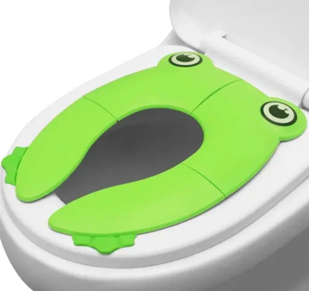 Green Folding Toilet Seat for Kids Portable Potty Training Seat Potty Seat-image-23