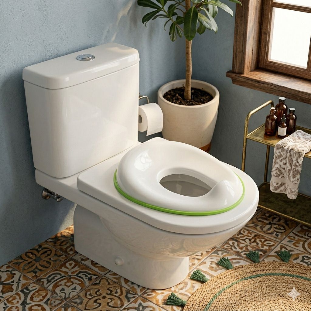 Baby Seat Blue with Soft Close Lid for Easy Toilet Training Kids Potty Seat-image-33