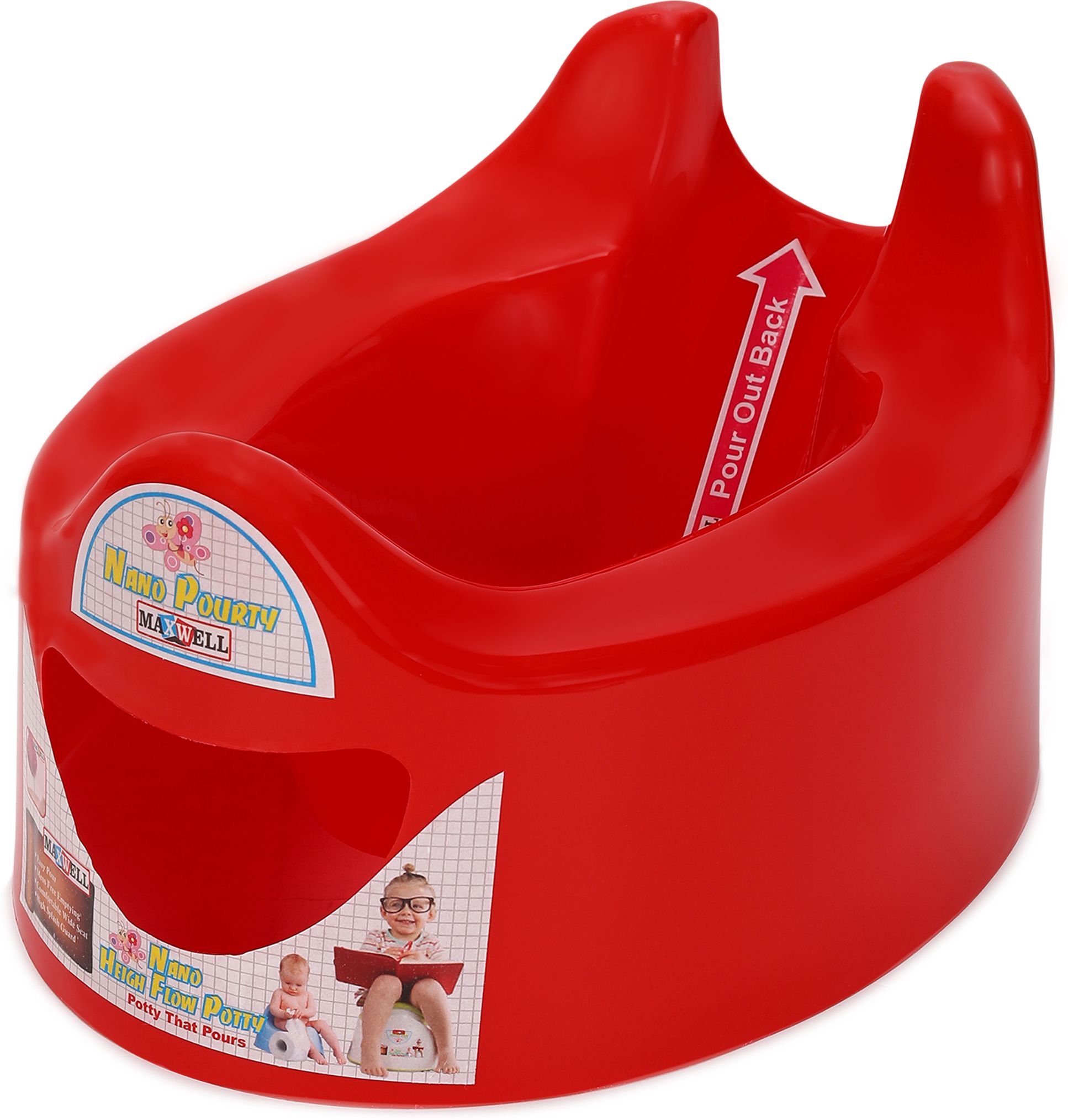 Kids Nano Potty Toilet Seat Chair Training Seat Boys Girls White Closing Lid Potty Seat