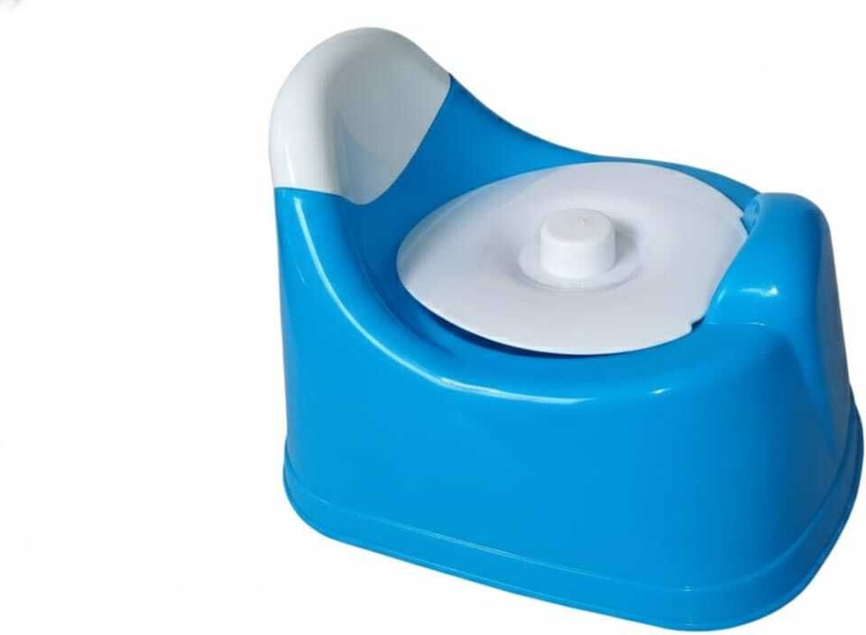 Baby Potty Toilet Training Seat/Chair with Lid & High Back Support for Kids Potty Box