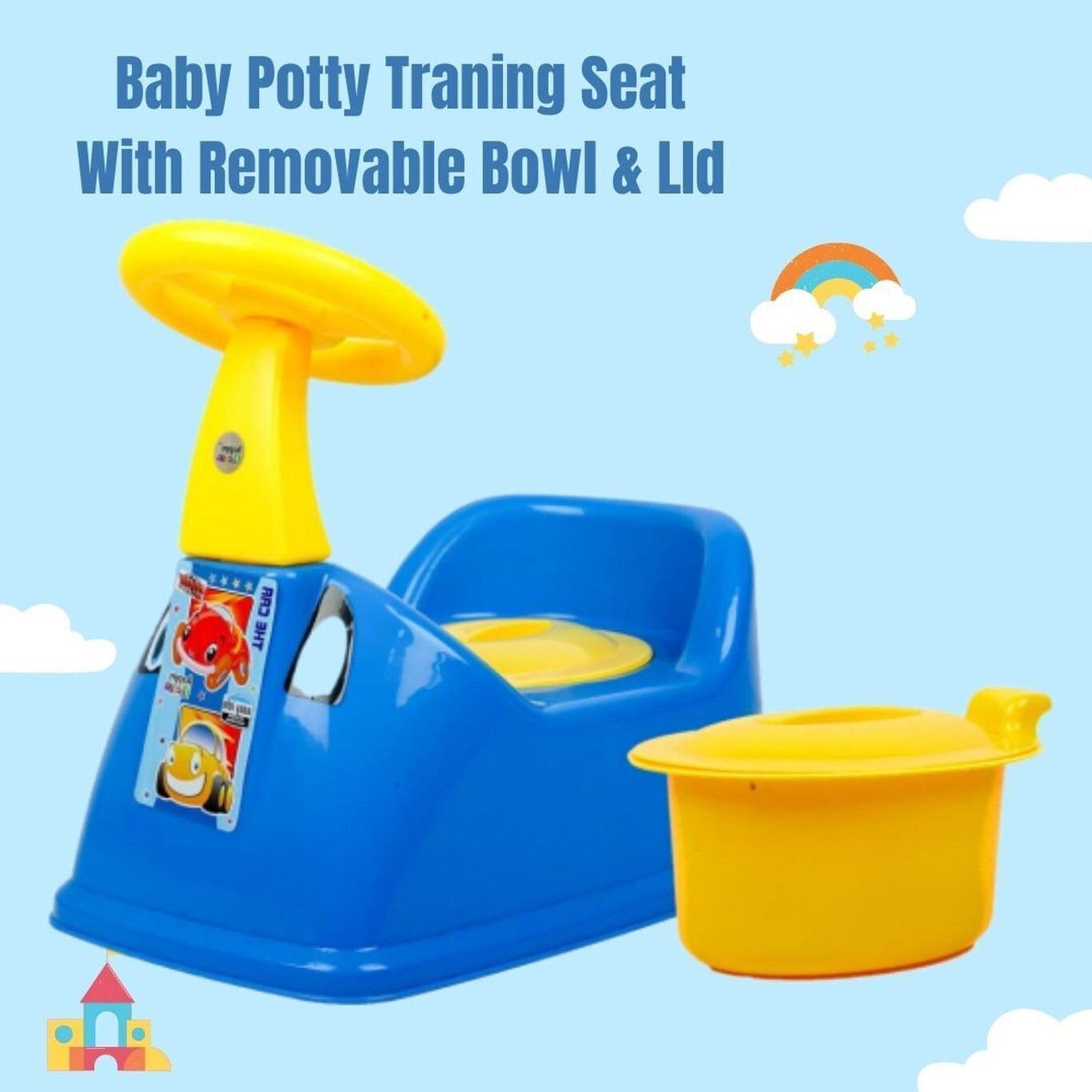rateji Latest Car Style Potty Box470 Potty Seat-picture-13