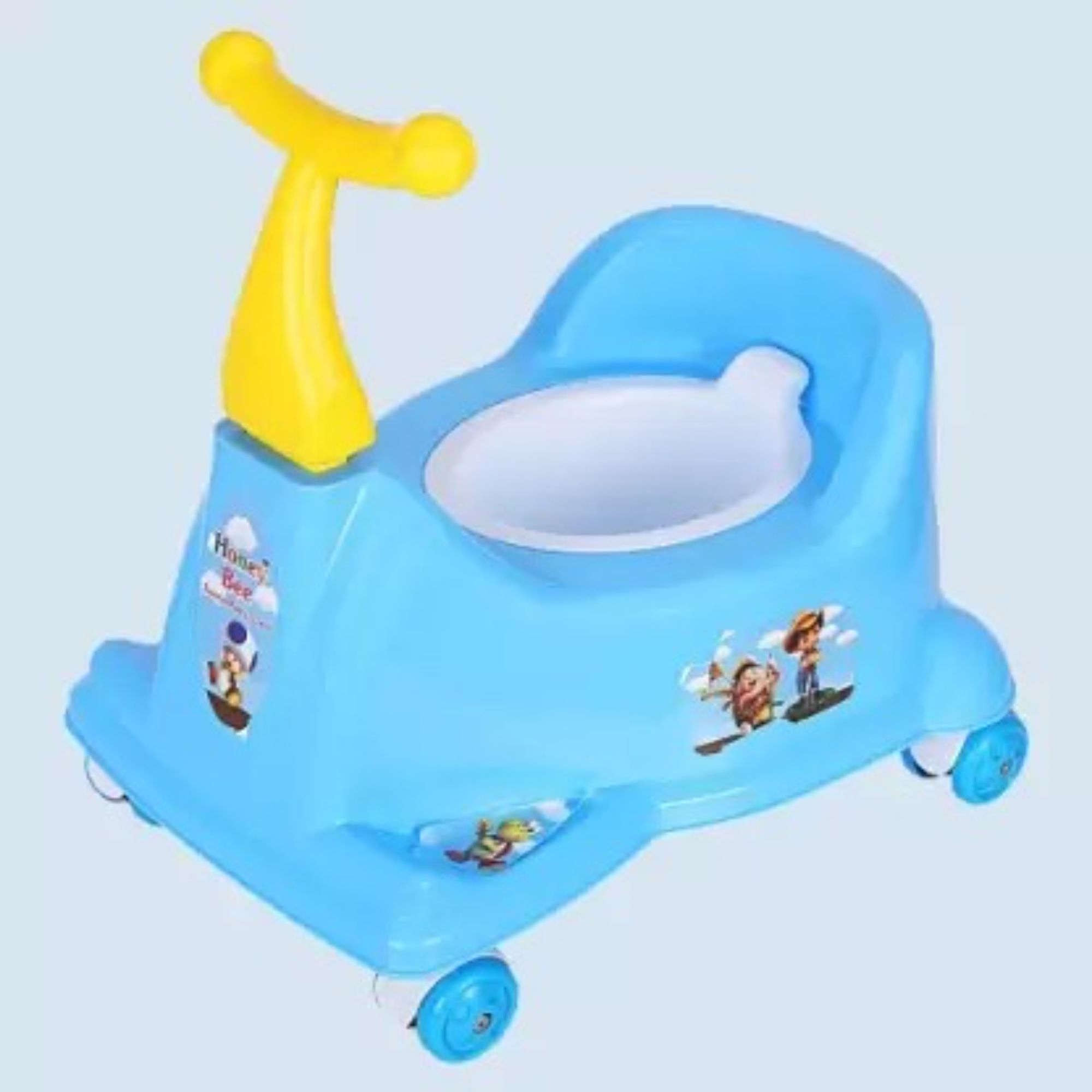 maaluv Scooter Style Potty Baby Potty Seat with Removable Lid Bowl Potty Seat Potty Seat-picture-2