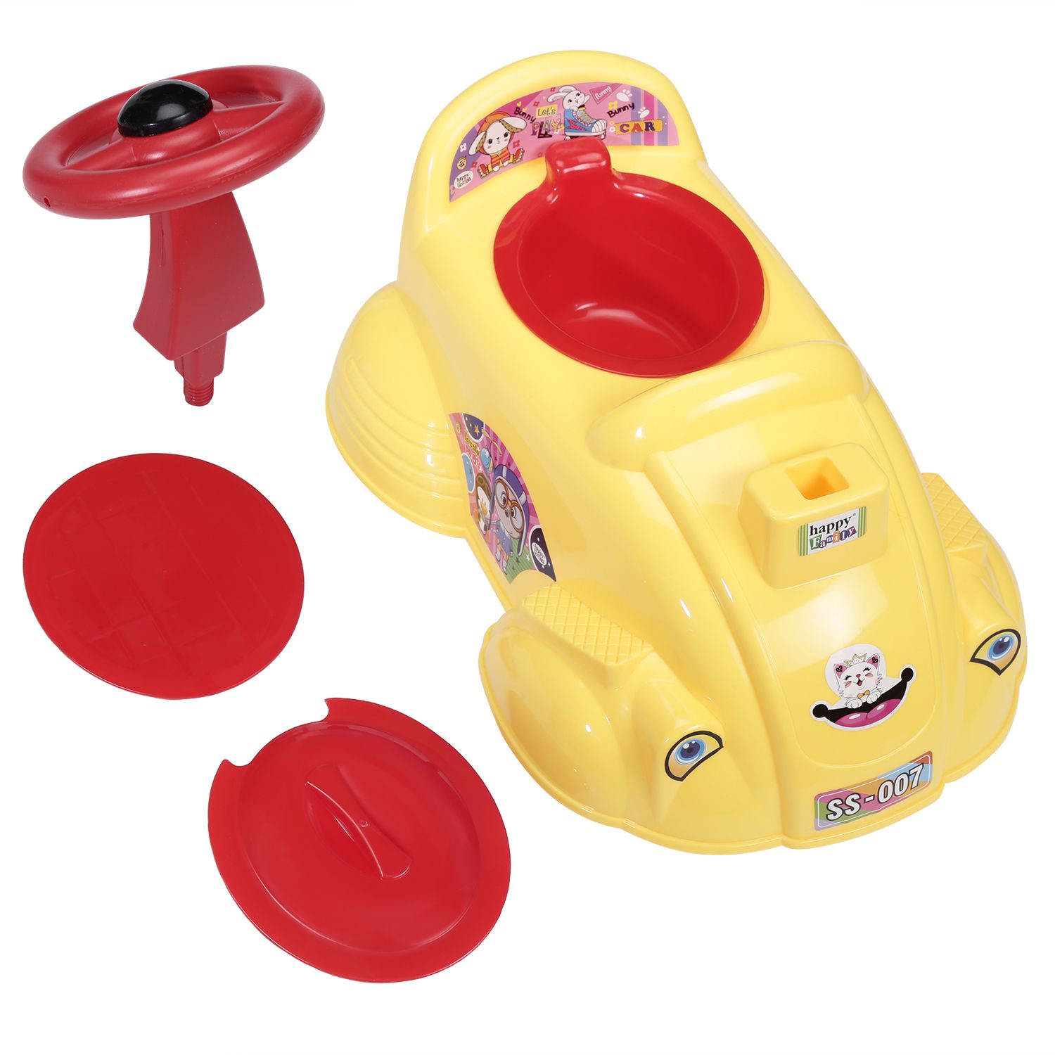 sukhson india Potty Training Seat - Baby Potty Training Seat,Use for Baby Potty Seat(Yellow) Potty Box-picture-33