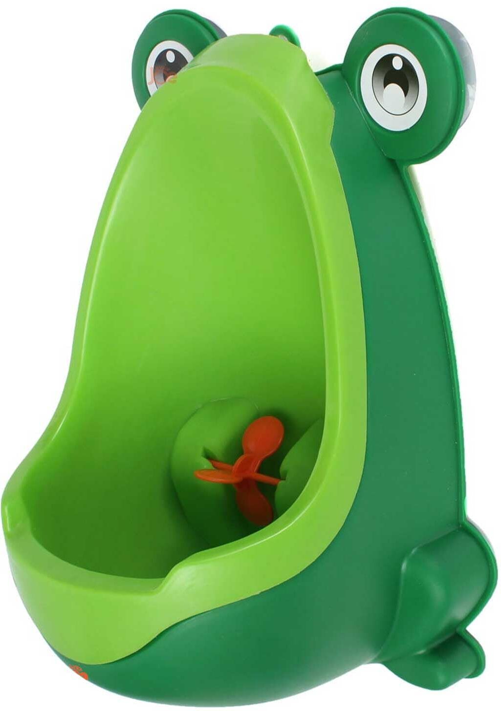 pegacorn Standing Potty Training-(Frog-Green Parrot). Diaper Bag Dispenser-picture-3