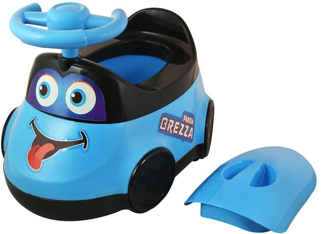 urbane chic Kids Toilet Potty Trainer Car Shape Toy Pot Cover for Baby Boy And Girl Blue Potty Box-picture-25