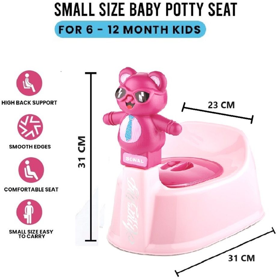 PANDA Baby Potty Seat without Removable Tray (Age 6-12 Mths) Potty Seat-image-6