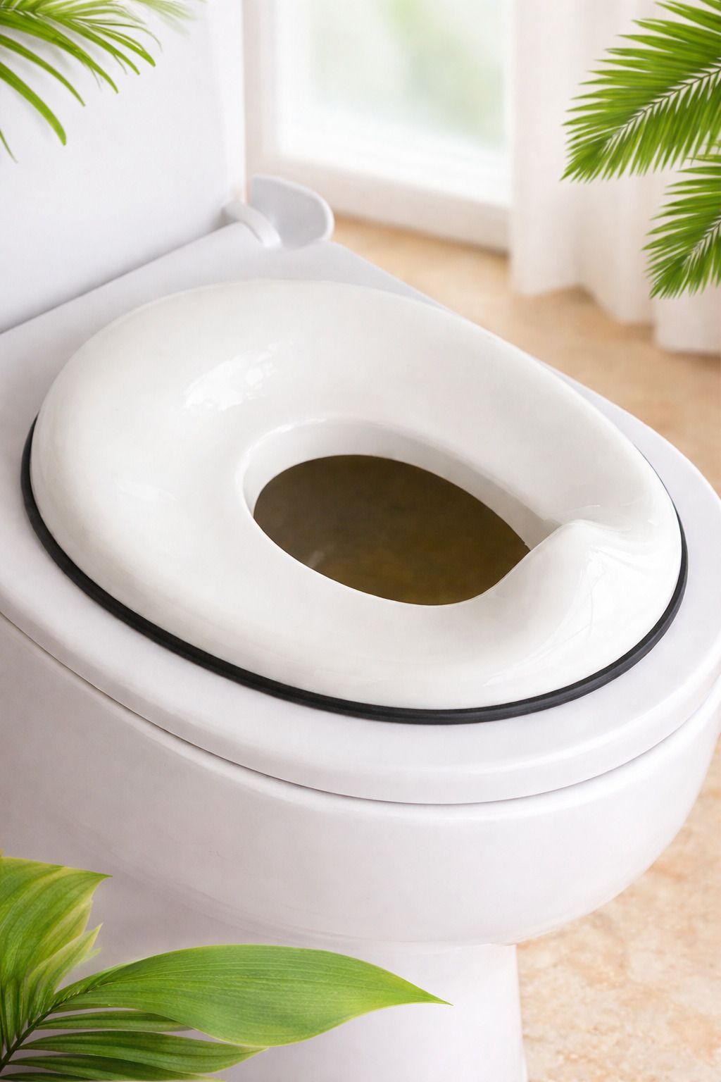 Baby Toilet Trainer Seat with Non-Slip Grip & Easy Clean Design Potty Seat