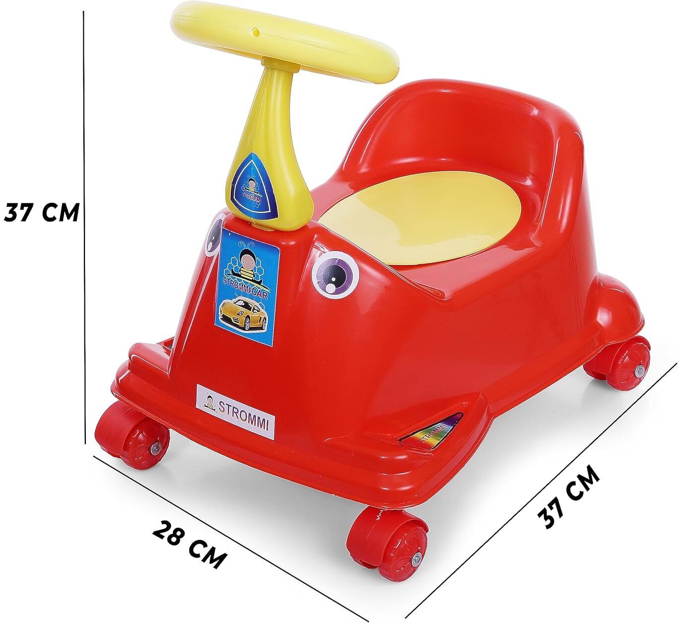 czech Red Car Design Potty Seat for Baby, Potty Training Seat for Kids POE12 Potty Box-picture-11