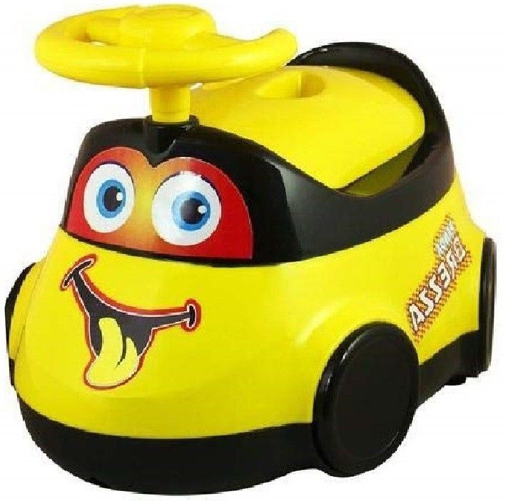 muren Little Kids Removable Bowl, Grip Handles Comfortable Sit Car Shape Trainer Potty Seat-picture-22
