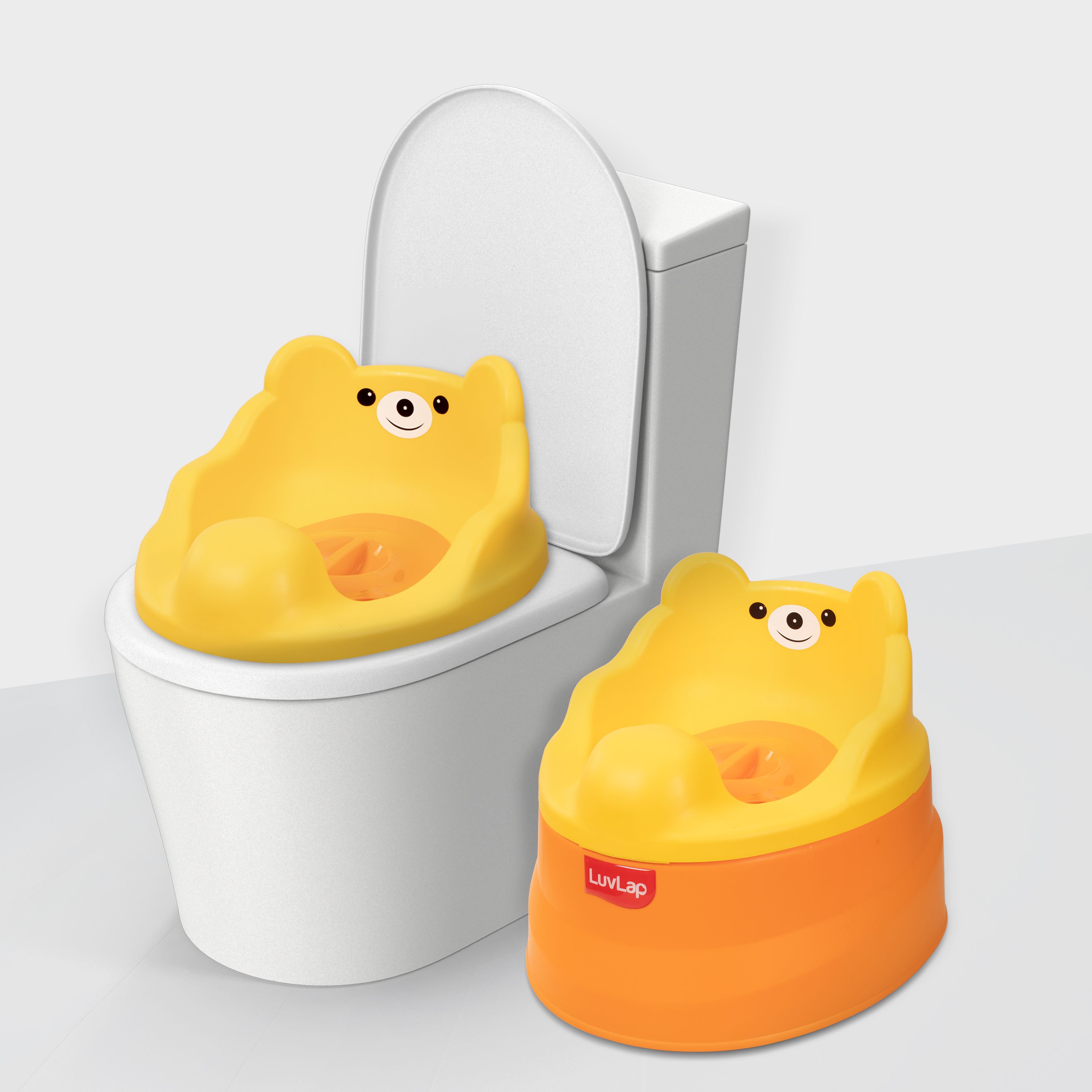 Adaptable 2 in 1 Potty Training Seat for 1+Yr child with Detachable Potty Bowl Potty Seat-image-31